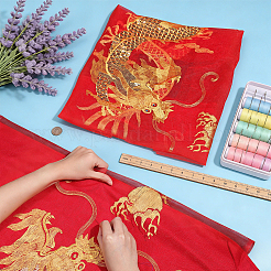 2Pcs 2 Styles Organza Dragon&nbsp;DIY-PH0038-68