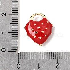 Alloy Enamel Pendants&nbsp;ENAM-F160-01G