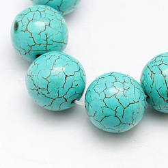 Synthetic Turquoise Beads Strands&nbsp;TURQ-D059-M1