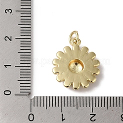 Rack Plating Brass Enamel Pendants&nbsp;KK-B092-28G