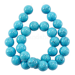 Synthetic Turquoise Beads&nbsp;JBR6-12mm