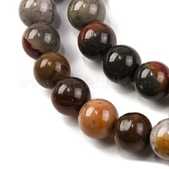 Natural Picture Jasper Beads Strands&nbsp;G-H037-A01-02