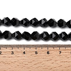 Natural Black Onyx  Beads Strands&nbsp;G-Z119-A04-02