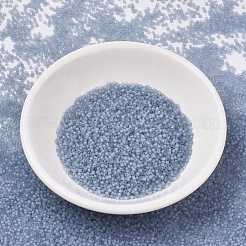 MIYUKIデリカビーズ  シリンダー  日本製シードビーズ  11/0  （db0381)マット透明シャドウグレー光沢  1.3x1.6mm  穴：0.8mm  約2000PCS /ボトル  10 G /ボトル&nbsp;SEED-JP0008-DB0381