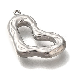 Anti-Tarnish 304 Stainless Steel Pendants&nbsp;STAS-P371-096D-P
