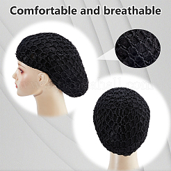 4Pcs Polyester Elastic Wig Caps&nbsp;DIY-DC0004-14