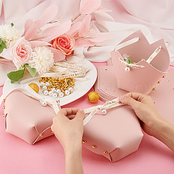 PU Leather Candy Gift Handbags&nbsp;ABAG-WH0032-60B