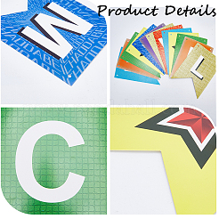 2 Sets 2 Styles Welcome Come Back & School Supplies Paper Banners&nbsp;DIY-GF0008-73