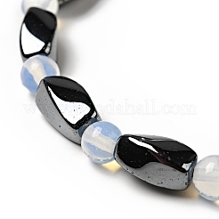 Round Opalite Stretch Bracelets&nbsp;BJEW-G072-1