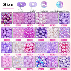 Opaque Acrylic Beads&nbsp;SACR-TA0001-45B