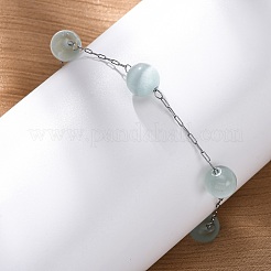 304 Stainless Steel Cable Chain Bracelets&nbsp;BJEW-C094-01P-05