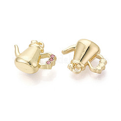 Rack Plating Alloy Rhinestone Pendants&nbsp;PALLOY-N181-22KCG