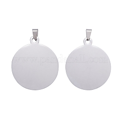 Tarnish Resistant 304 Stainless Steel Pendants&nbsp;STAS-I140-01B-S