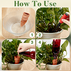6Pcs PET Plastic Bottle with Screw Lid&nbsp;AJEW-NB0009-02B