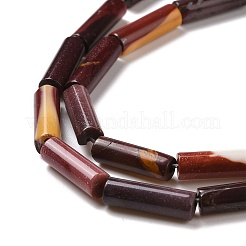 天然石モッカイトビーズ連売り  コラム  13x4mm  穴：1.4mm  約28~32個/連  15.63''（39.7センチメートル）&nbsp;G-F247-52