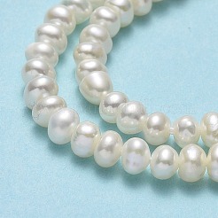 Natural Cultured Freshwater Pearl Beads Strands&nbsp;PEAR-A005-21B-01