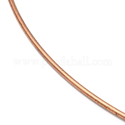 ステンレス製のヘアバンドのパーツ  赤銅鉱  1mm  内径：120x139mm&nbsp;MAK-K021-10G