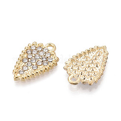 Alloy Rhinestone Pendants&nbsp;FIND-N008-05KCG