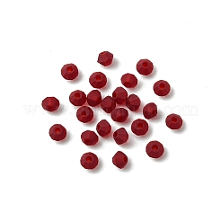 プレシオサ®クリスタルビーズ  チェコクリスタル  双円錐形(451 69 302 ロンデル)  90090 840 サイアムマット  3mm  穴：0.8mm&nbsp;Y-PRC-BA3-90090-840