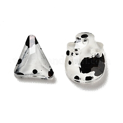 Spot Pattern Resin Cabochons&nbsp;MRMJ-G015-15