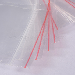 再封可能なプラスチック製包装袋  トップシール  長方形  透明  15x10cm  片側の厚さ：0.9ミル（0.025mm）&nbsp;X-OPP-S002-1