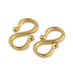 Ion Plating(IP) 304 Stainless Steel S-Hook Clasps&nbsp;STAS-U007-20A-G