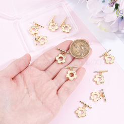 真鍮マイクロパヴェクリアキュービックジルコニアマンテル10個  カドミウムフリー＆ニッケルフリー＆鉛フリー  花  18KGP本金メッキ  花：14.5x14x2.5mm  穴：1.2mm  バー：17x4.5x2mm  穴：1.4mm&nbsp;KK-BBC0025-28