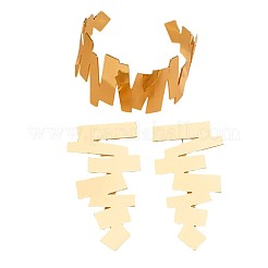 Irregular Geometry Alloy Cuff Bangle & Stud Earring Sets&nbsp;FS-WG4DB26-01