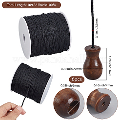 100M Nylon Braided Cords for Macrame Craft&nbsp;OCOR-SP0001-27