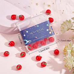 25Pcs Teachers' Day Opaque Resin Charms&nbsp;RESI-SC0002-43