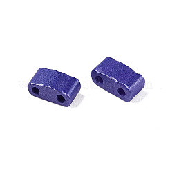 2-Hole Baking Paint Glass Seed Beads&nbsp;SEED-S023-17B-10