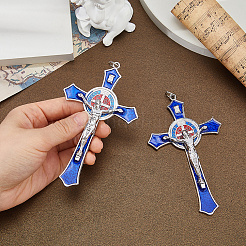 Zinc Alloy Enamel Big Pendants&nbsp;FIND-WH0367-706C
