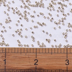 MIYUKIデリカビーズ  シリンダー  日本製シードビーズ  11/0  （db0433)亜鉛メッキシャンパン  1.3x1.6mm  穴：0.8mm  約2000PCS /ボトル  10 G /ボトル&nbsp;SEED-JP0008-DB0433