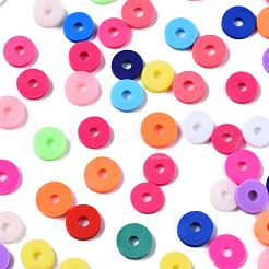 Handmade Polymer Clay Beads&nbsp;CLAY-R067-6.0mm-BM1