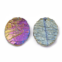 Natural Dragon Blood Stone Pendants&nbsp;G-S329-002