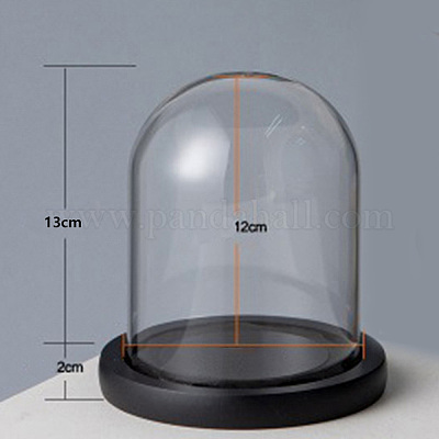 アーチガラスドームカバー 装飾ショーケース クロッシュベルジャー