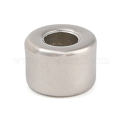 CCBプラスチックビーズ  コラム  プラチナ  7x7x5mm  穴：3.5mm&nbsp;FIND-U003-18A-P-1