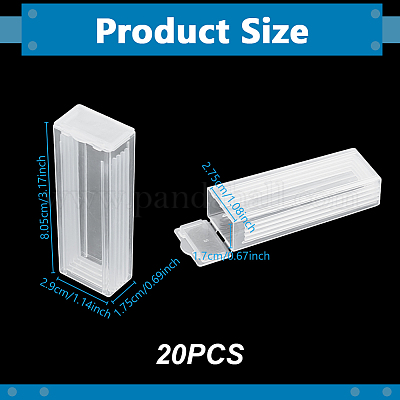 Plastic Microscope Slide Staining Jars&nbsp;CON-WH0089-162-1