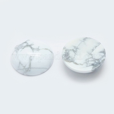 Natural Howlite Cabochons&nbsp;G-G760-B01-02-1