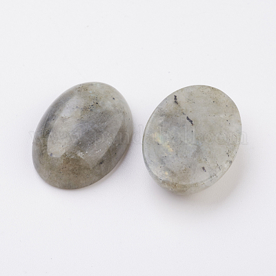 Natural Labradorite Flat Back Cabochons&nbsp;G-G741-18x25mm-18-1