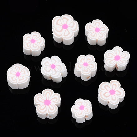 Handmade Polymer Clay Beads&nbsp;CLAY-S096-006H-1