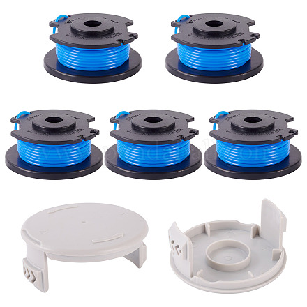 5Pcs AC14RL3A String Trimmer Replacement Spool Line with Cap For Ryobi One+ 24V&nbsp;FIND-TAC0011-128C-1