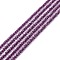 Transparent Glass Beads Strands, Faceted, Round, Medium Violet Red, 2mm, Hole: 0.6mm, about 182~201pcs/strand, 14.57~15.24 inch((37~38.7cm)