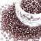 Glass Bugle Beads, Silver Lined, Thistle, 1.8~2.2x1.8~2mm, Hole: 0.8~0.9mm, about 15000pcs/pound