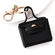 Portable PU Leather Bag Keychain&nbsp;PW-WGA9343-02-1