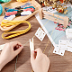 Wooden Webbing Retainer Knitting Tool&nbsp;TOOL-WH0051-80-3