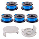 5Pcs AC14RL3A String Trimmer Replacement Spool Line with Cap For Ryobi One+ 24V&nbsp;FIND-TAC0011-128C-1