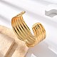 304 Stainless Steel Cuff Bangles&nbsp;BJEW-B108-13G-3