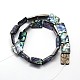 Natural Paua Shell Beads Strands&nbsp;SSHEL-J047-10B-01-2